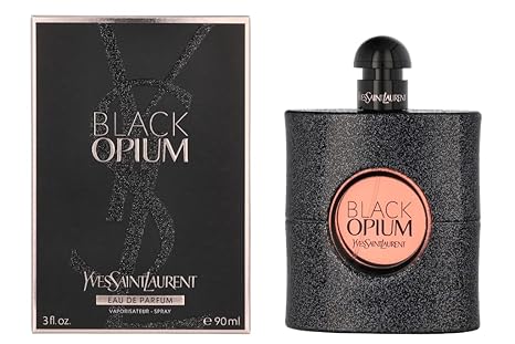 Yves Saint Laurent Eau De Parfum Spray for Women, Black Opium, 3 Ounce